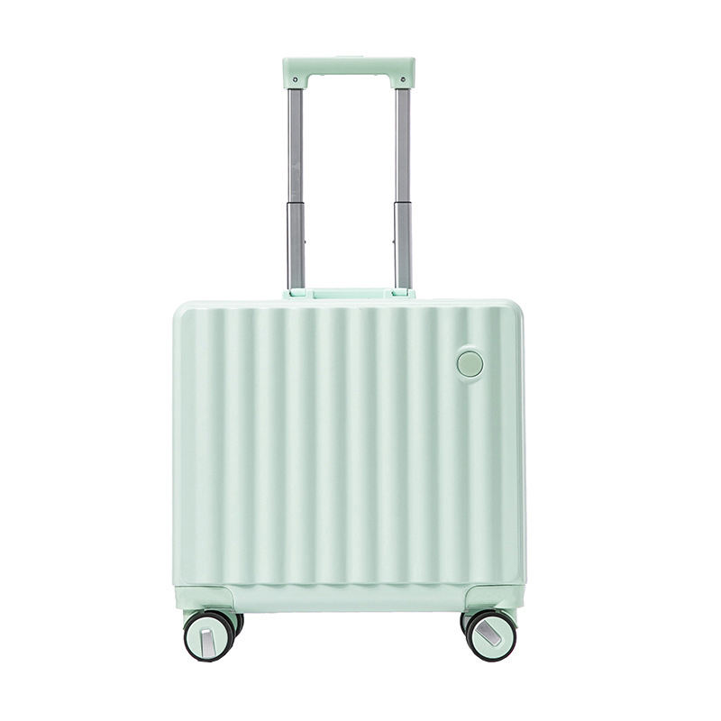 Aluminum Frame Hard Shell Carry-On luggage with smooth wheels