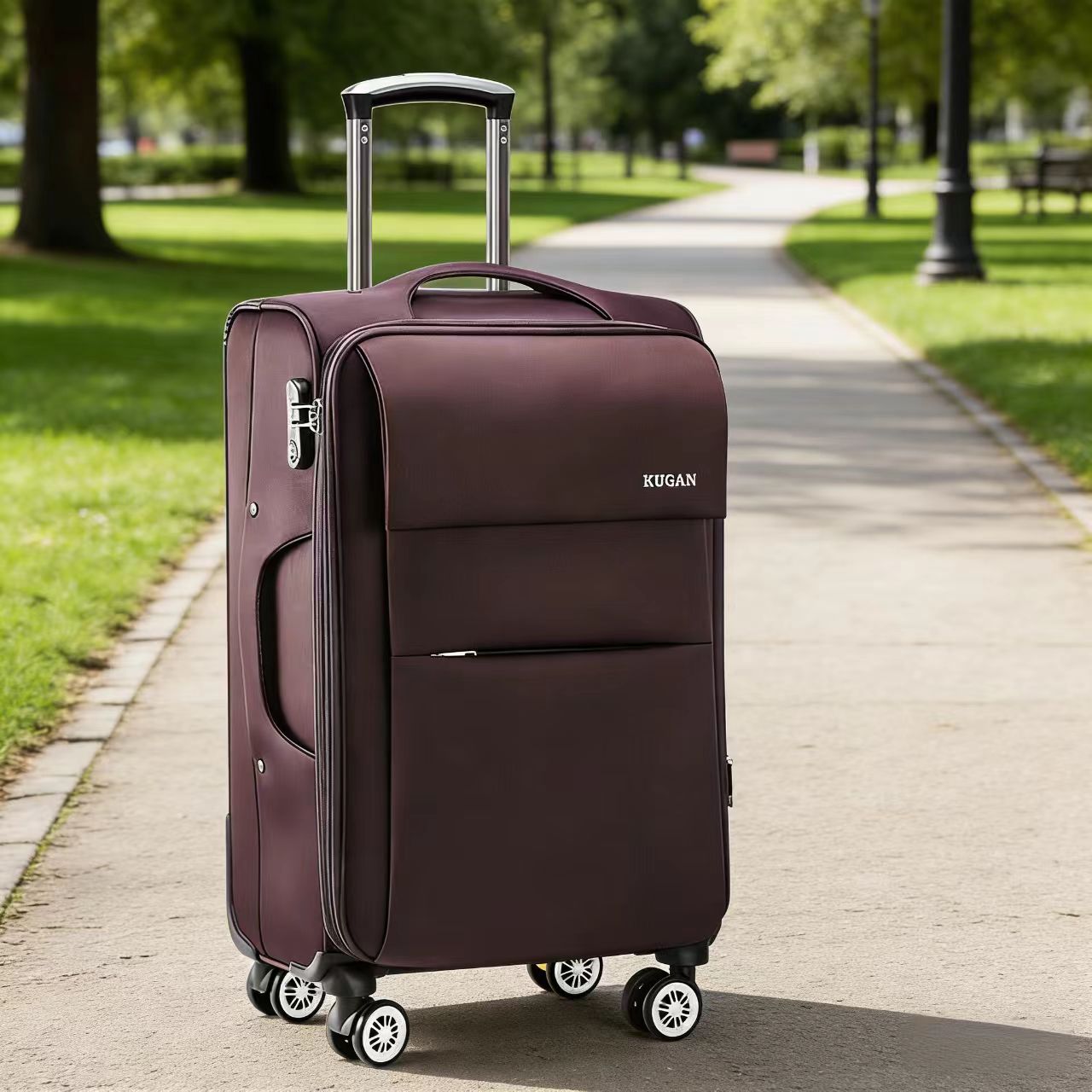 Large Capacity Travel Case Fabric Expandable Softside Luggage