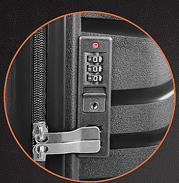 Lightweight Spinner Travel Scratch Resistant PP Luggage set