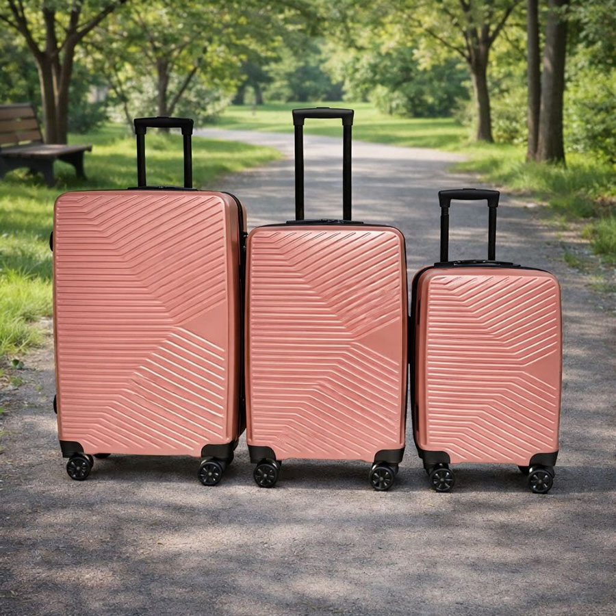 Premium Lightweight Hard Shell Luggage Set (3-Piece) – Durable, Smooth Rolling Travel Suitcases