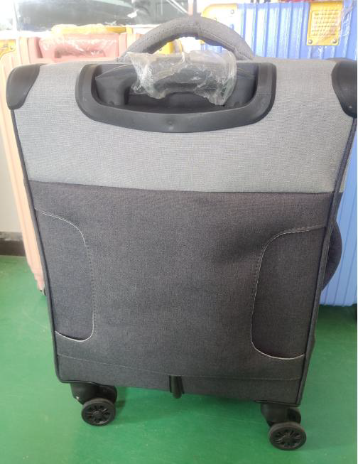 Lightweight Spinner Carry On with Silent Wheels fabric luggage