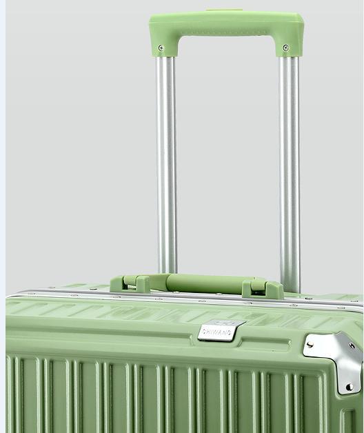 Aluminum Frame Hard Shell Spinner Wheels Travel Luggage