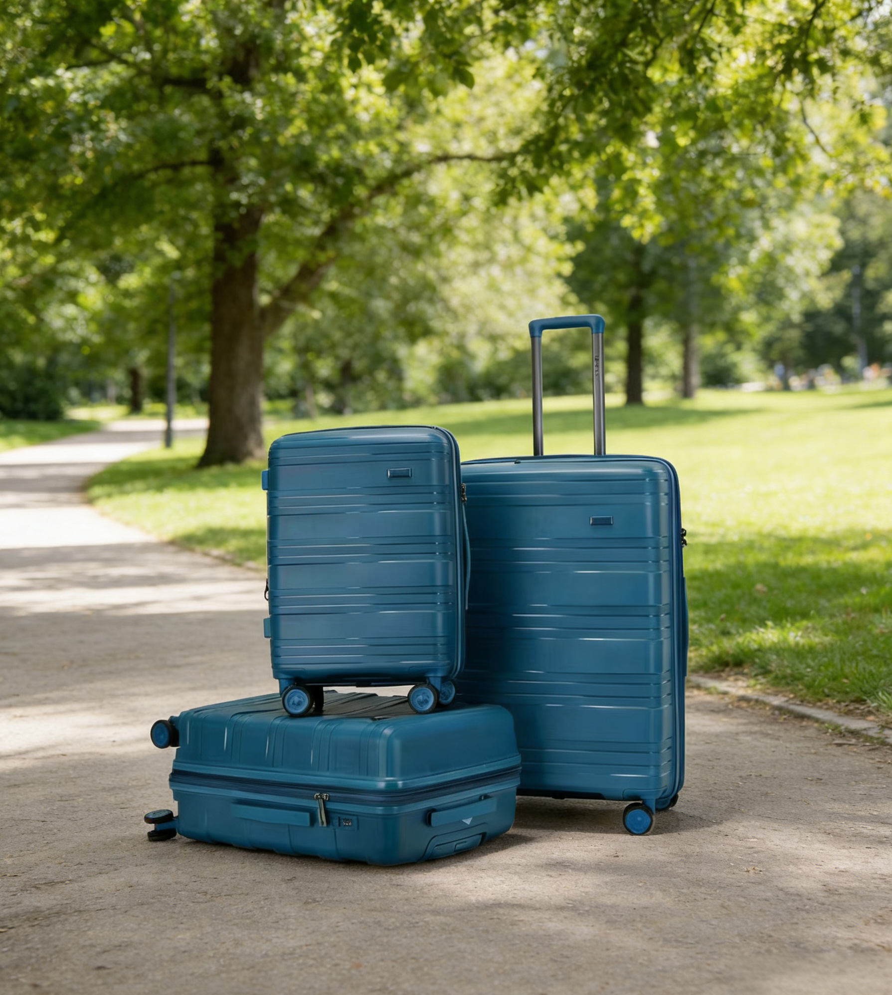 Lightweight Durable Travel Suitcase 3 Piece Set Luggage - Wholesale Manufacturer Direct | MOQ 100pcs | Free Sample Available