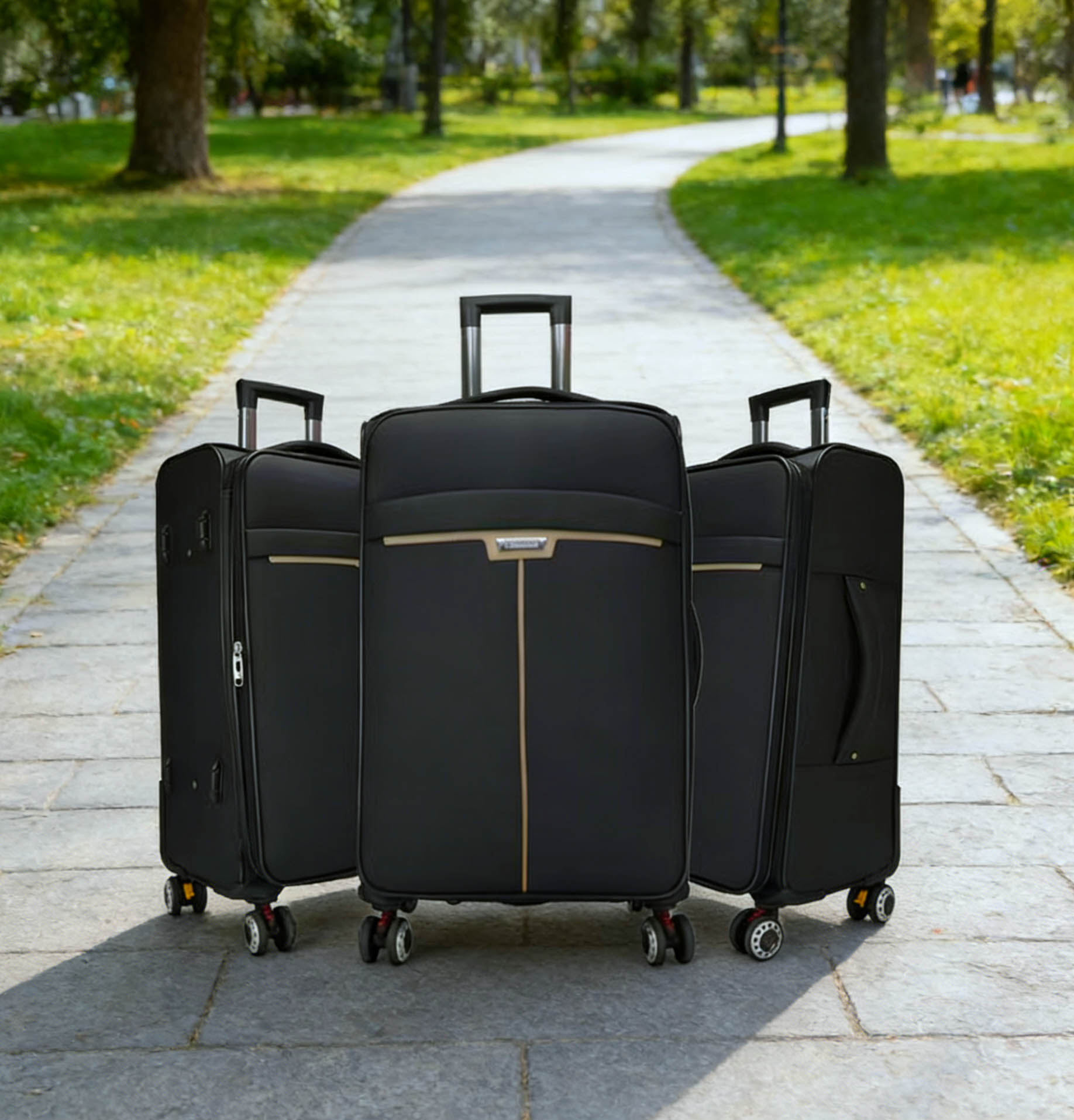 Lightweight Expandable Spinner Wheel Travel Luggage