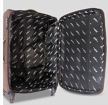 Lightweight Soft Fabric Travel Suitcase Collection Luggage