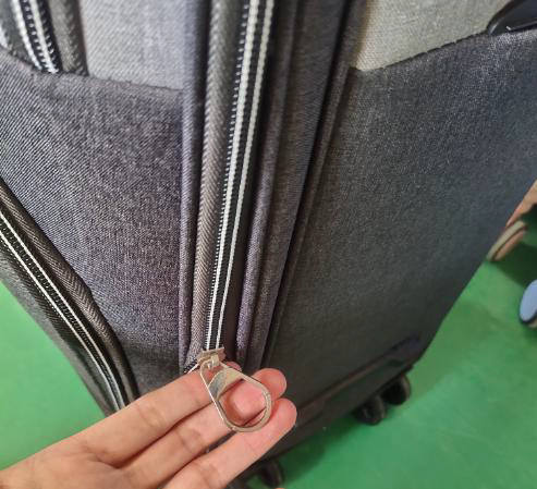 Lightweight Spinner Carry On with Silent Wheels fabric luggage