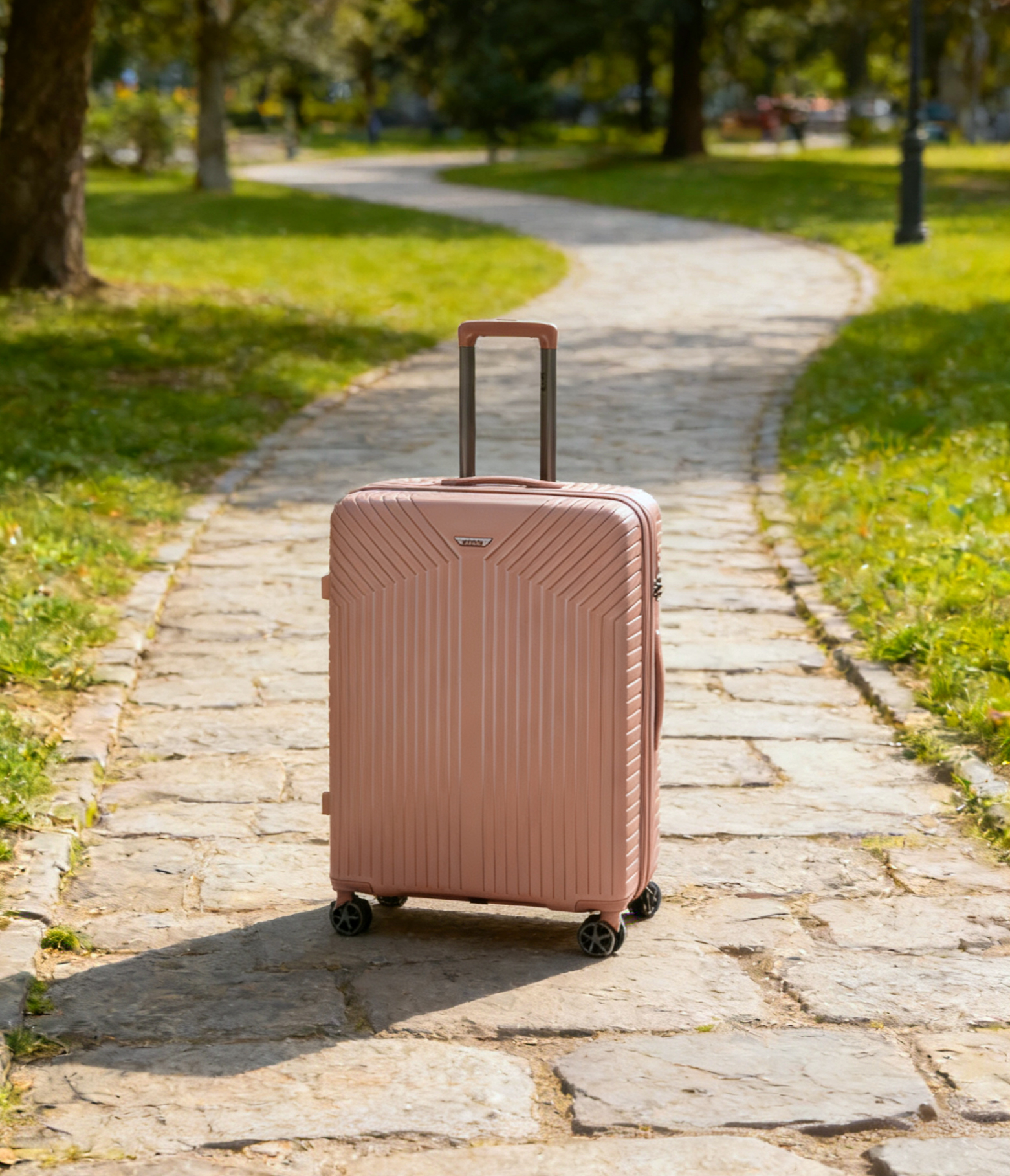 Lightweight Travel Suitcase with Spinner Wheels Luggage