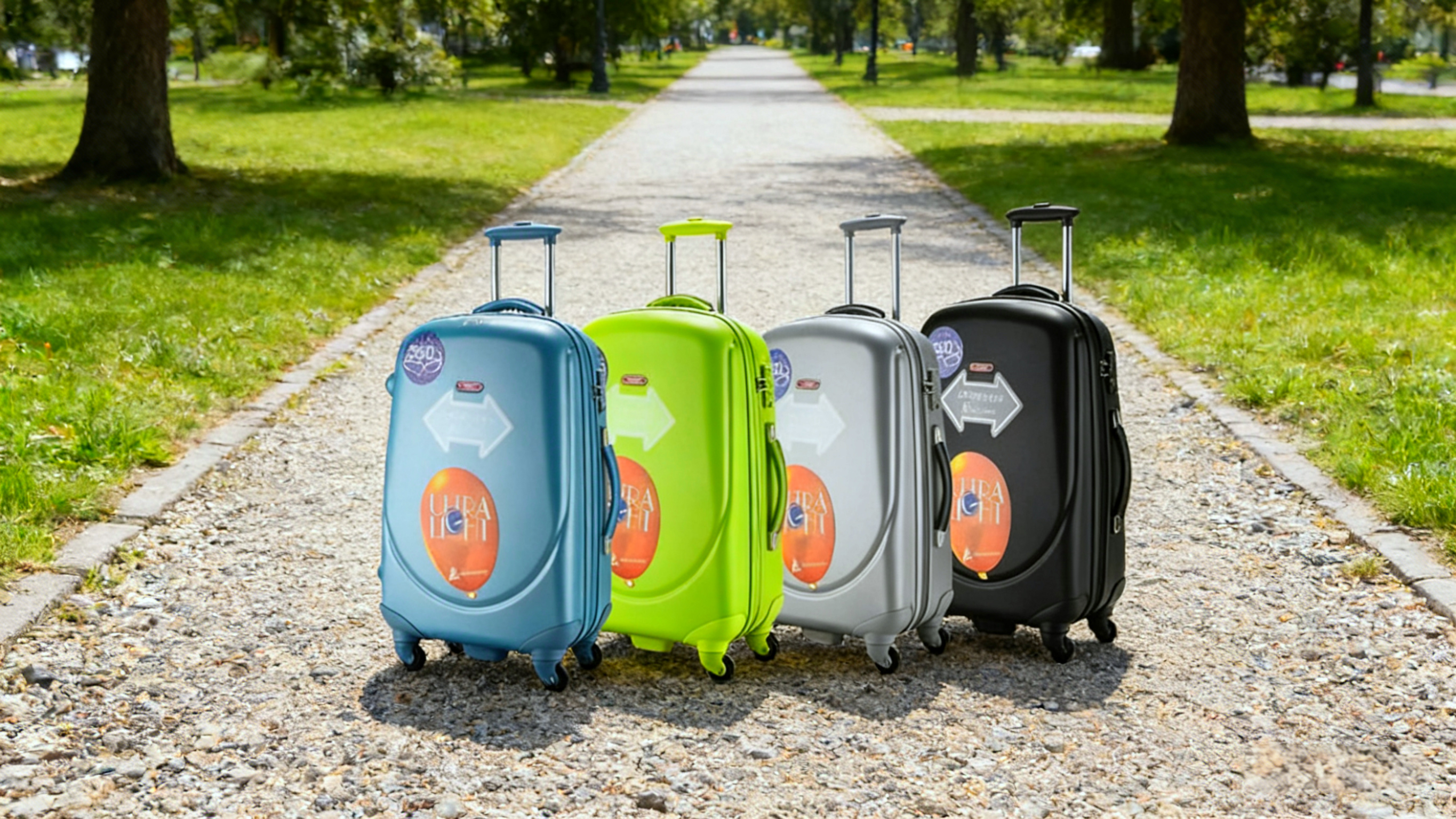 Ultra-Lightweight ABS Spinner Suitcase – TSA Lock, 360° Wheels, Multiple Colors (20/24/28 Inch Options)