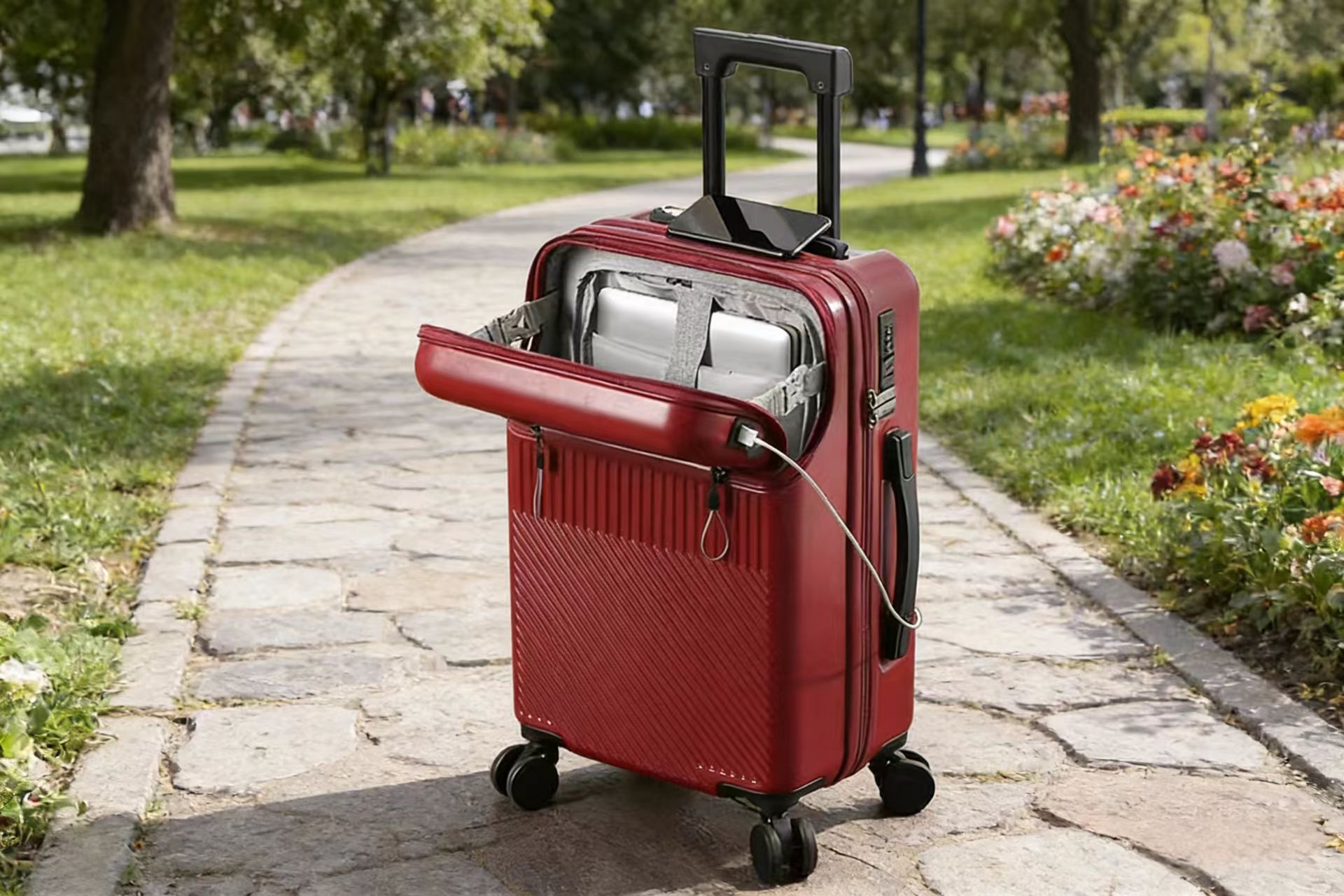 Lightweight Expandable Travel Suitcase Hard Shell Luggage
