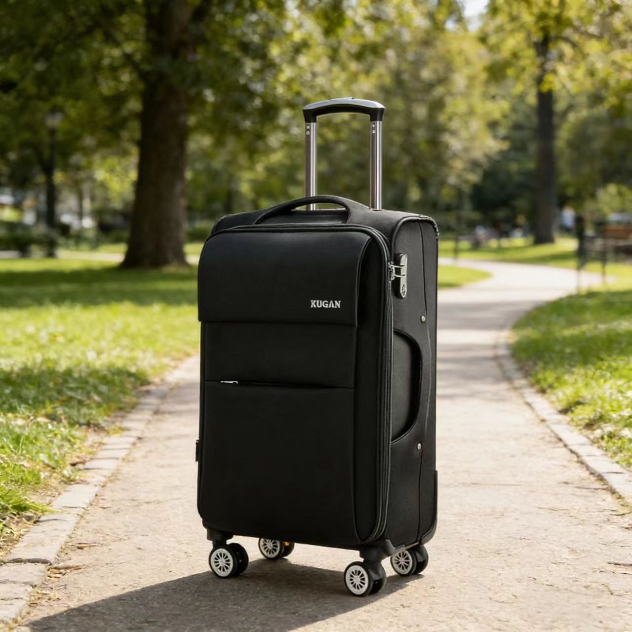 Large Capacity Travel Case Fabric Expandable Softside Luggage