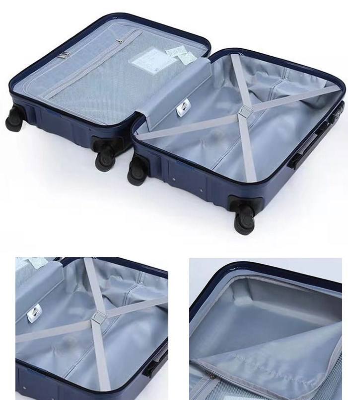 Lightweight Hard shell Travel Suitcase Set with Spinner PP Luggage