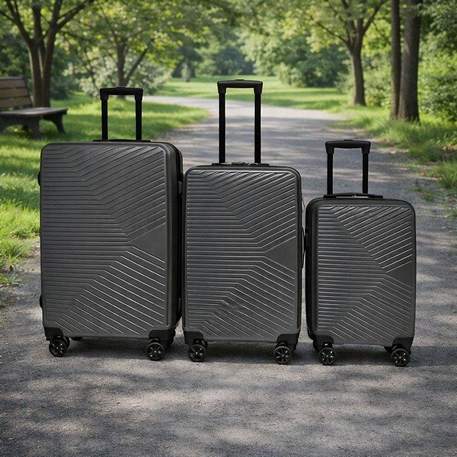 Premium Lightweight Hard Shell Luggage Set (3-Piece) – Durable, Smooth Rolling Travel Suitcases