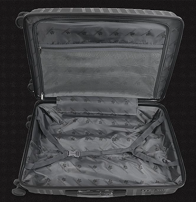 Lightweight Spinner Travel Scratch Resistant PP Luggage set