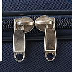 Travel Ready Lightweight Fabric 3-Piece Spinner Wheel Luggage