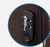 Lightweight Softside Spinner Suitcase Set for Travel Luggage