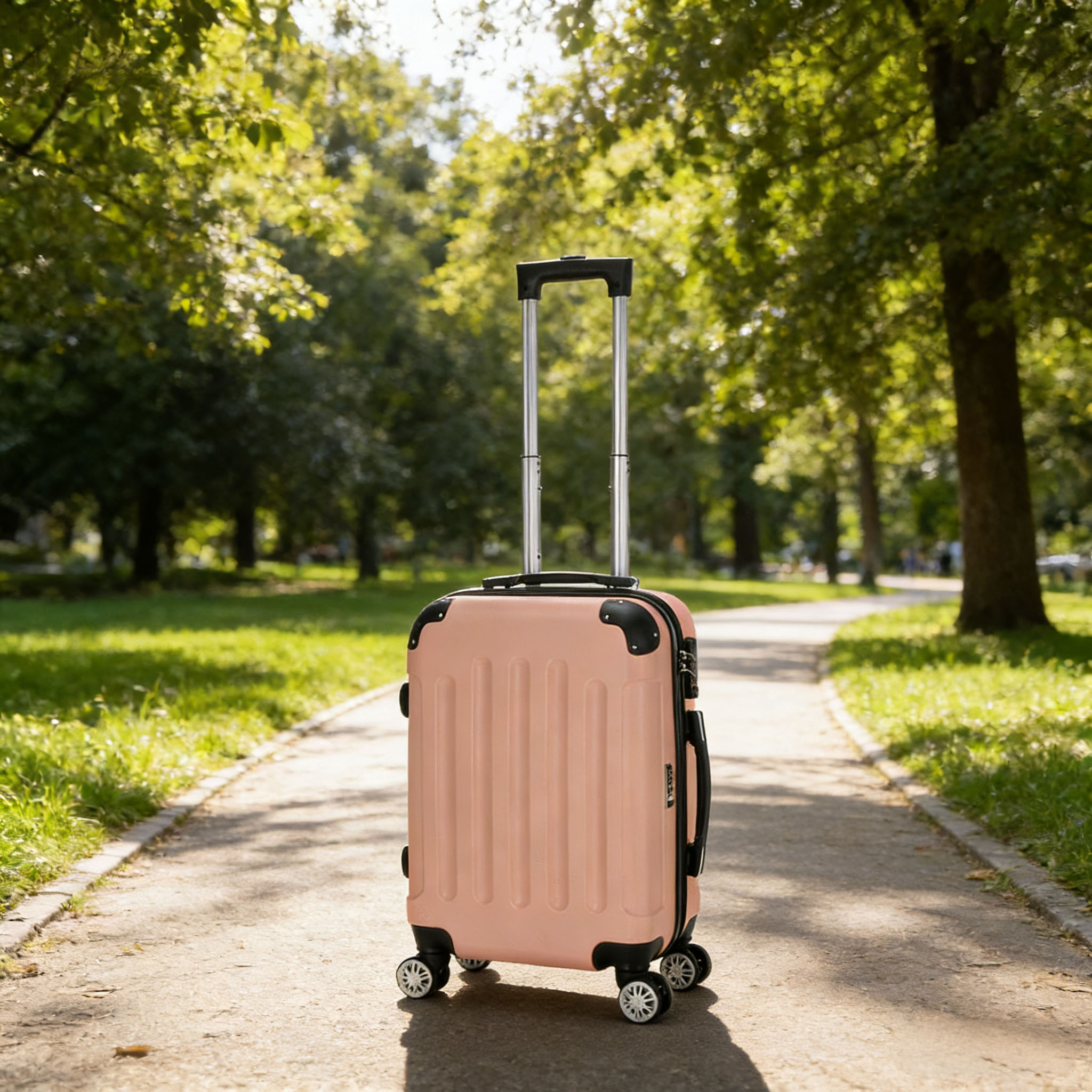 Lightweight Hard Shell 360° Spinner Trolley Luggage Set