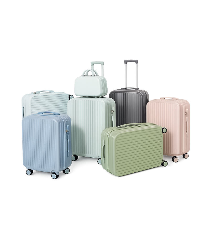 OEM Travel Luggage Set with Cosmetic Bag | Custom Carry-on Suitcase Manufacturer