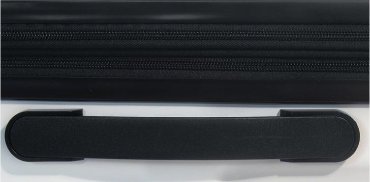 2-Piece Glossy Travel Suitcase Set lightweight trolley case