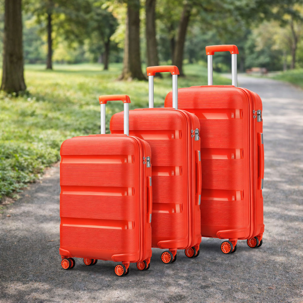 OEM 3PCS Lightweight ABS Hardshell Luggage Set with TSA Lock – Spinner Suitcase Manufacturer