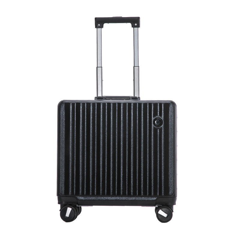 Aluminum Frame Hard Shell Carry-On luggage with smooth wheels