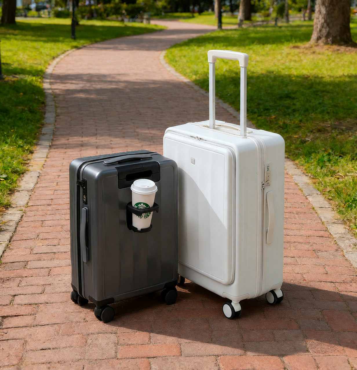 Why Polycarbonate Is Better for an Expandable TSA Carry On Hard Shell Suitcase with Front Pocket