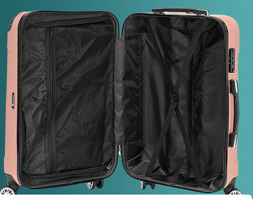 3-Piece TSA Lock Luggage with Corner Protection Luggage Set