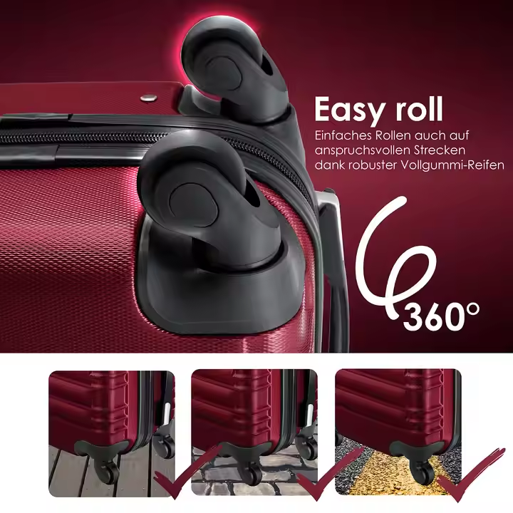 TSA Approved Lightweight Carry-On Spinner Suitcase