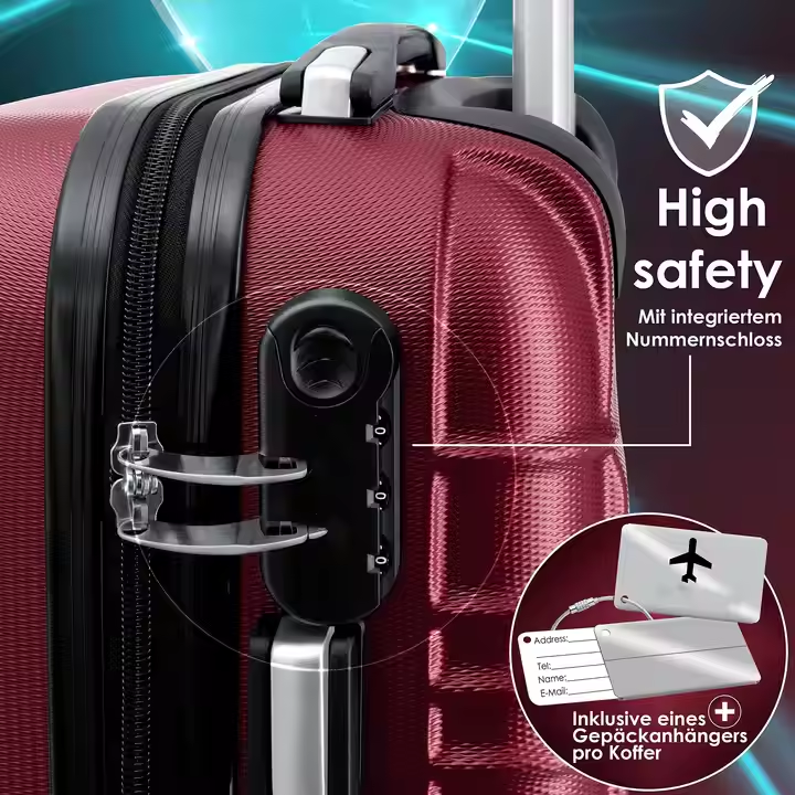 TSA Approved Lightweight Carry-On Spinner Suitcase