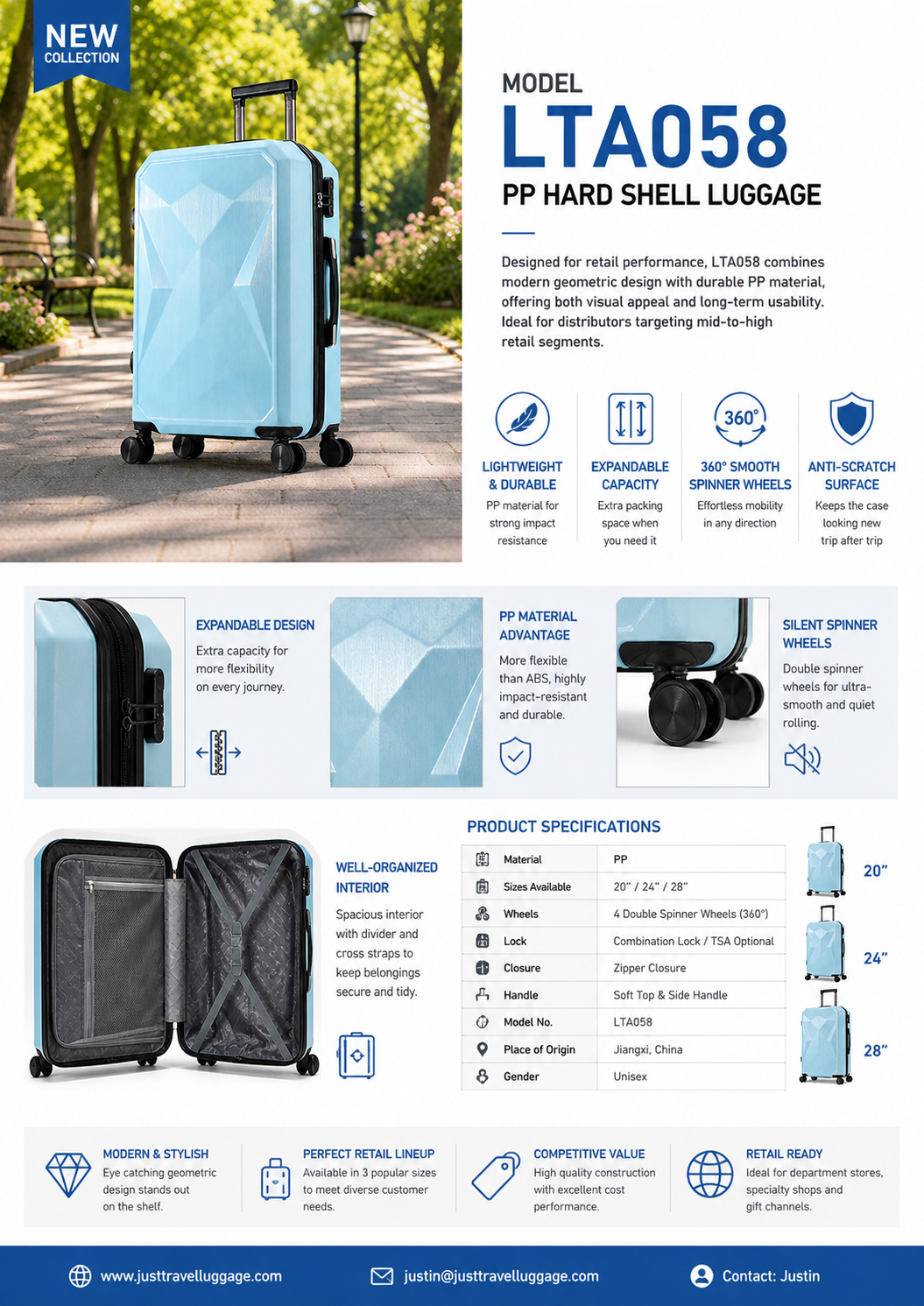 catalogue from Premium Lightweight Carry-On Travel Suitcase