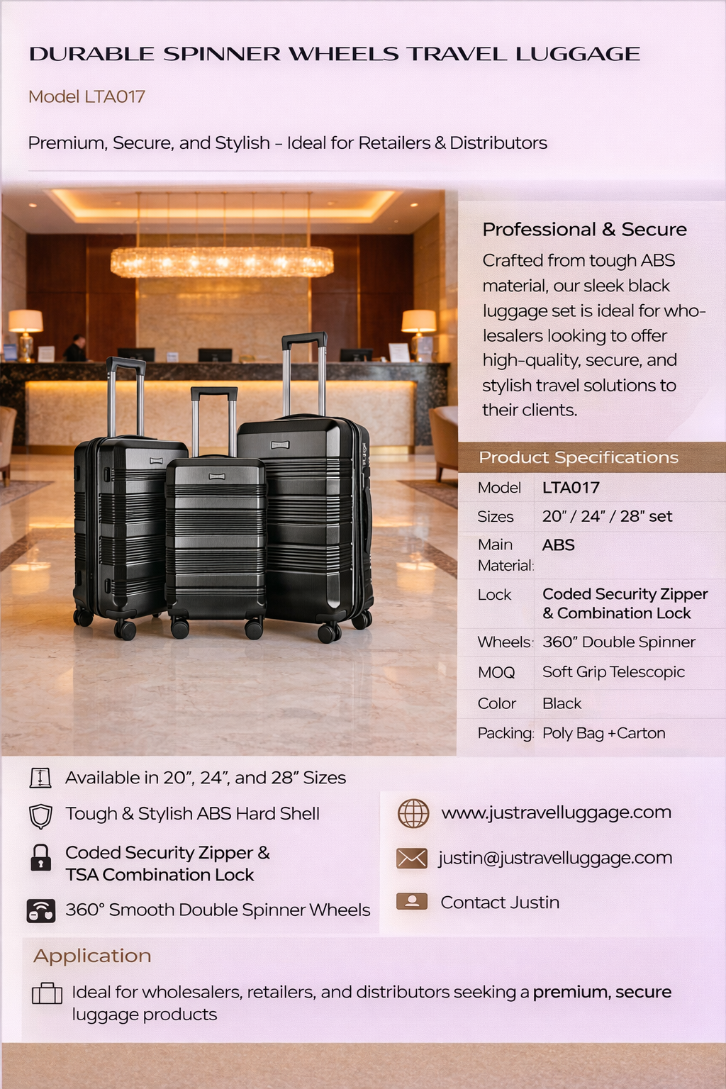 catalogue of OEM Hard Shell Luggage Factory China