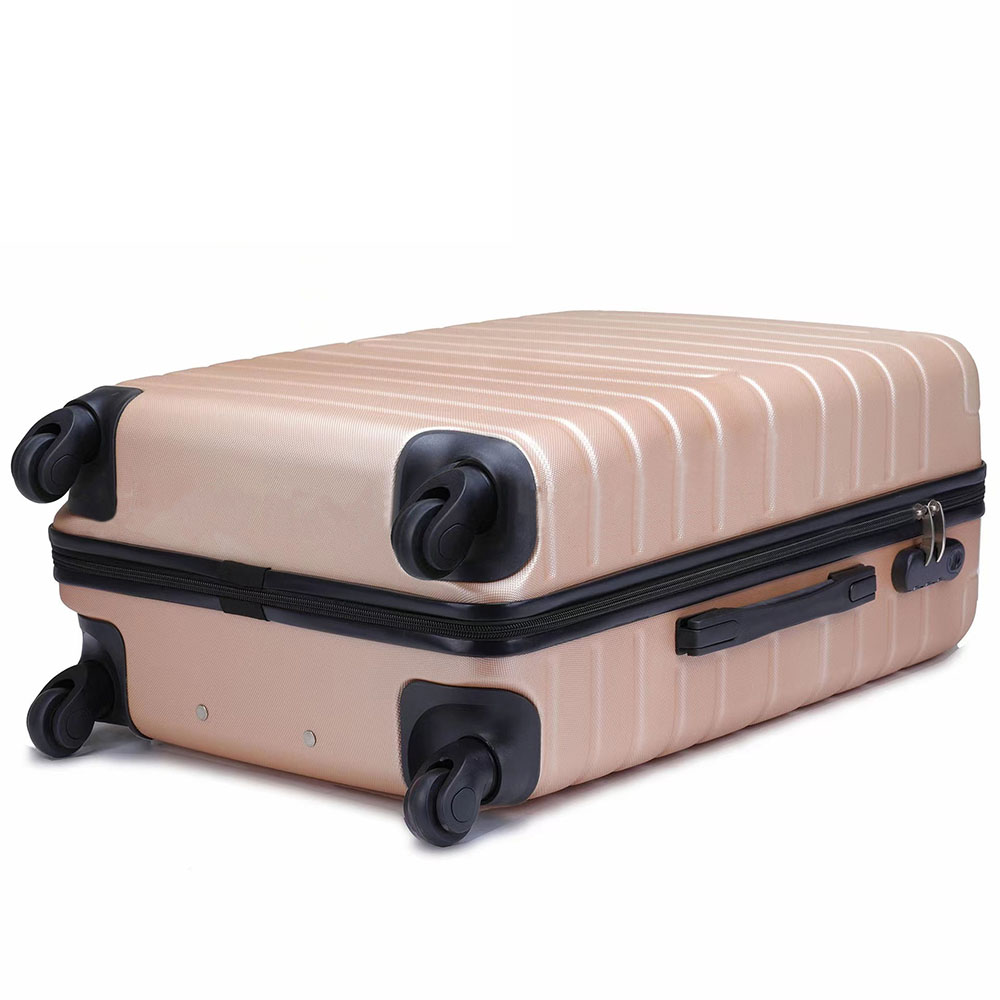 OEM ABS Lightweight 3 Piece Hard Shell Luggage Set for Wholesale & Travel Brands