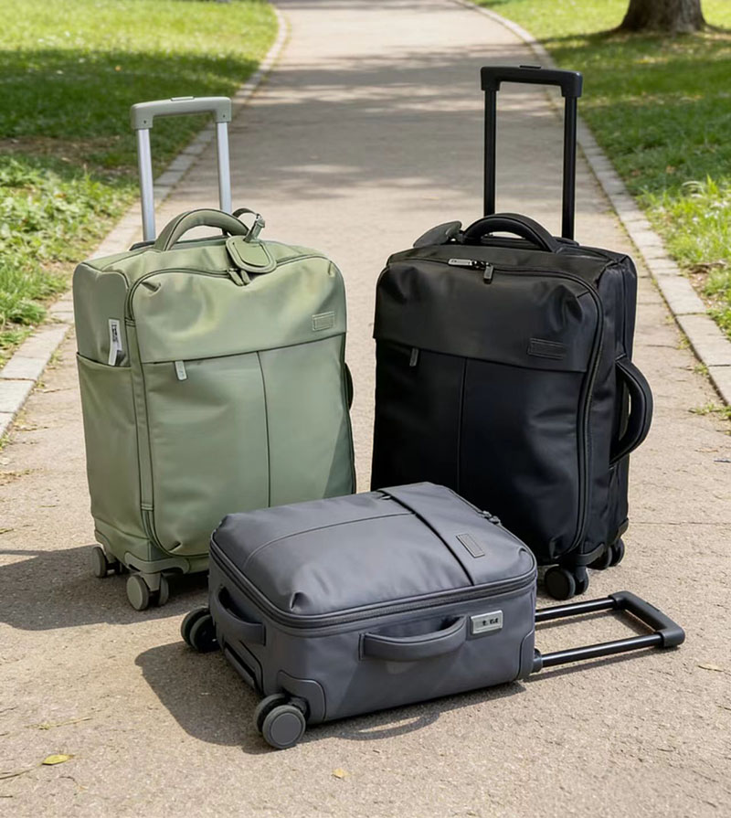 Ultra-Light Waterproof Nylon Spinner Luggage for Wholesale & OEM