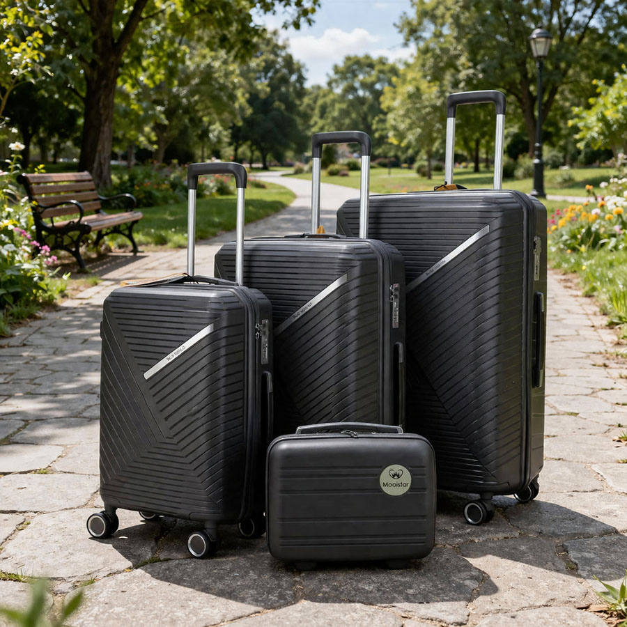 Lightweight 3 Piece Spinner Suitcase Collection with TSA Lock for Private Label & Wholesale Buyers
