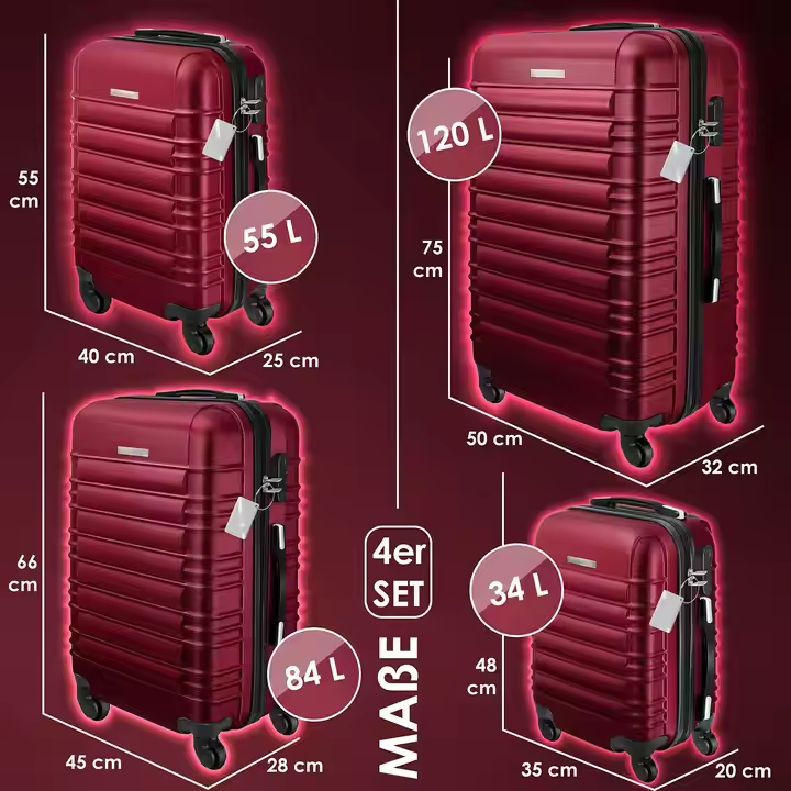 TSA Approved Lightweight Carry-On Spinner Suitcase