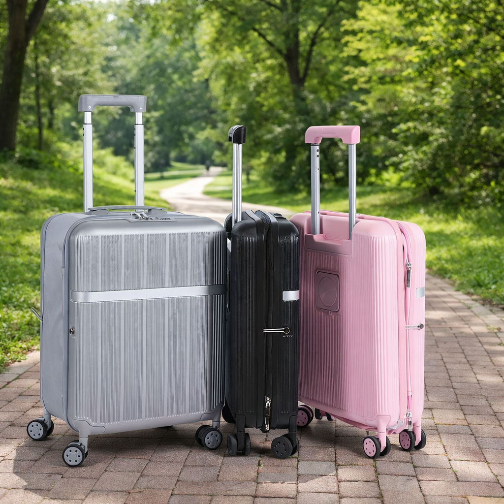 OEM Expandable Spinner Hard Shell Luggage Set – Lightweight 2PC Durable Travel Suitcase for Brands & Wholesalers