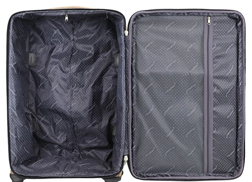 3pcs Lightweight Expandable Spinner Travel Fabric Luggage Set