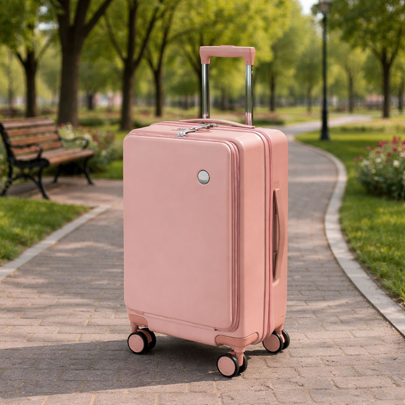 Premium Expandable Carry-On Luggage with Front Pocket & TSA Lock for OEM/Wholesale
