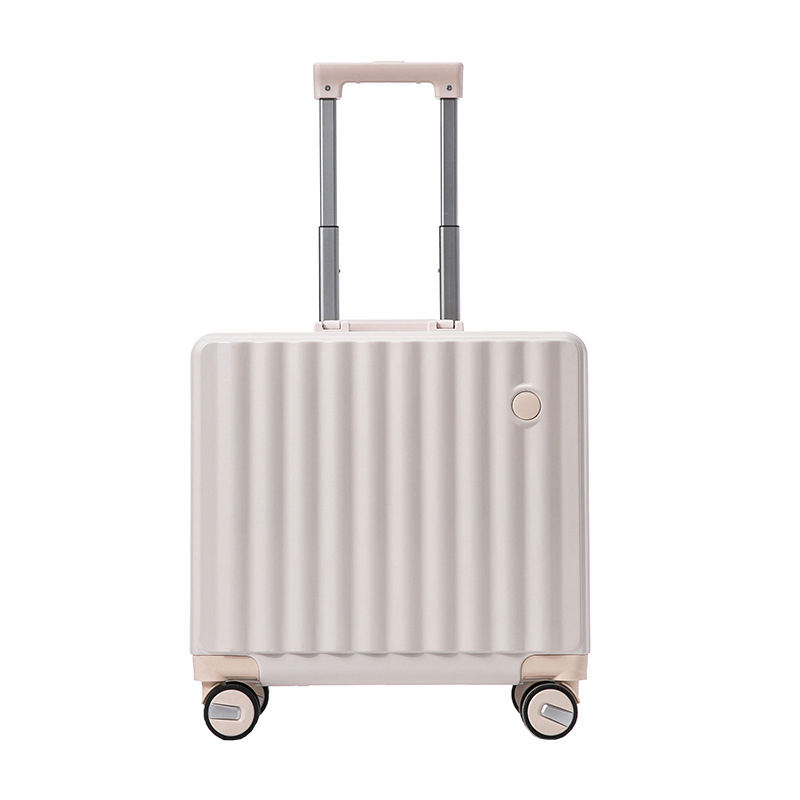 Aluminum Frame Hard Shell Carry-On luggage with smooth wheels