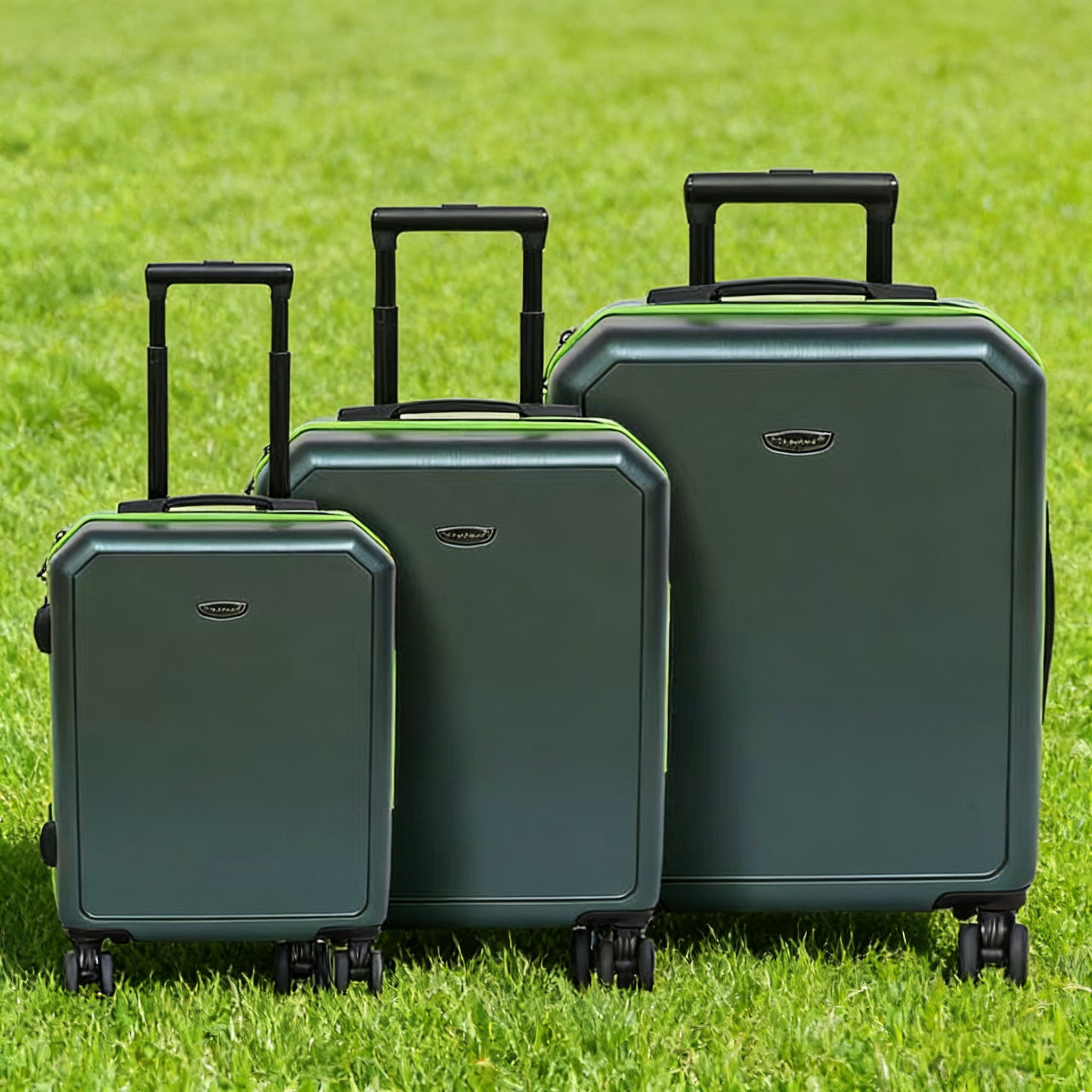 3-Piece Travel Hardside Suitcase Set durable luggage