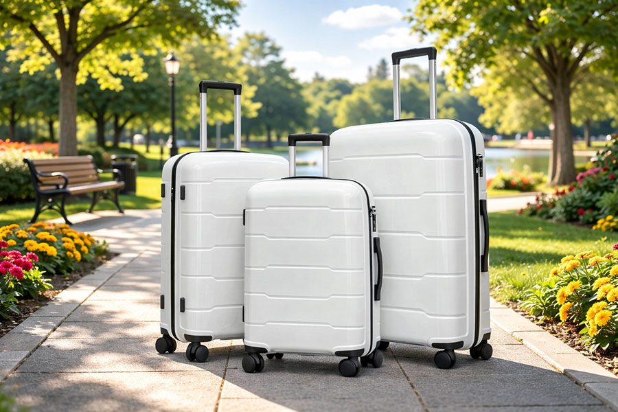 Expandable 3-Piece ABS Hardshell Luggage Set – Lightweight Durable Spinner Suitcases for Travel