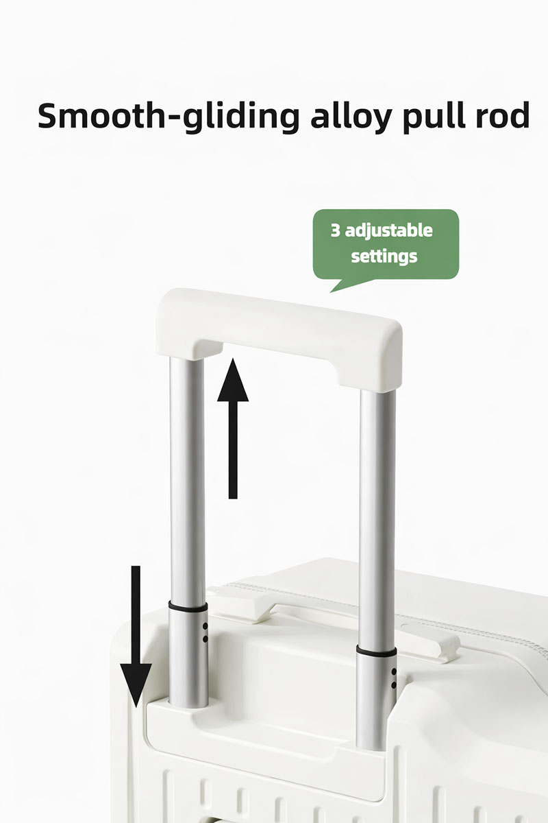 hard shell suitcase anti scratch finish,smooth-gliding alloy pull rod,3 adjustable settings hard shell suitcase anti scratch finish,smooth-gliding alloy pull rod,3 adjustable settings