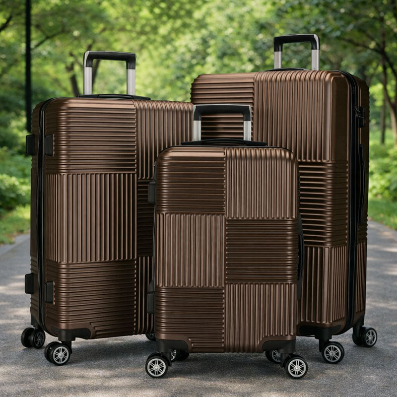 Custom Impact-Resistant Lightweight 3-Piece Hard Shell Luggage Set | OEM Manufacturer & Wholesale Supplier