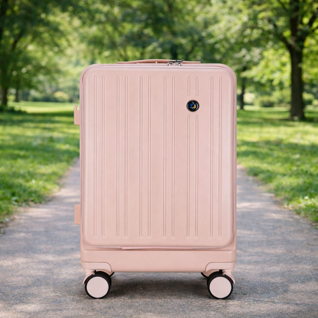 OEM Lightweight Durable Hard Shell Carry-On Suitcase with Silent 360° Spinner Wheels