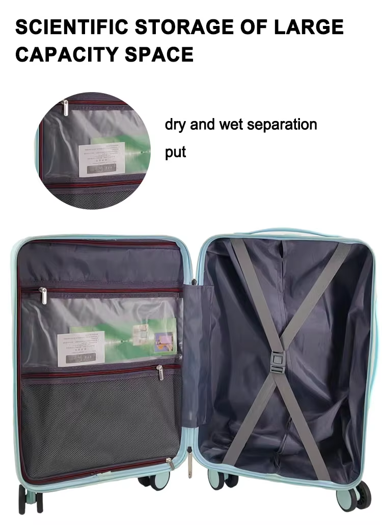 impact‑proof checked suitcase,scientific storage of large capacity space,dry and wet separation impact‑proof checked suitcase,scientific storage of large capacity space,dry and wet separation