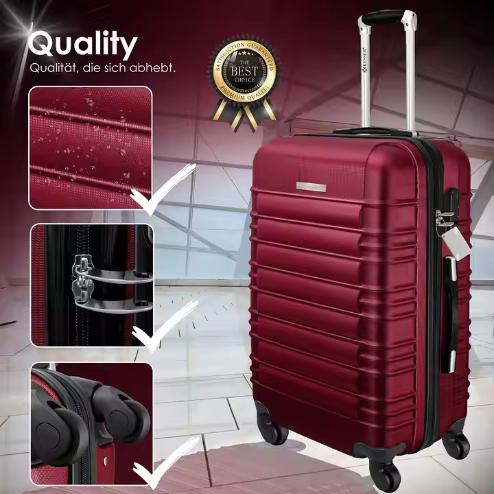 TSA Approved Lightweight Carry-On Spinner Suitcase
