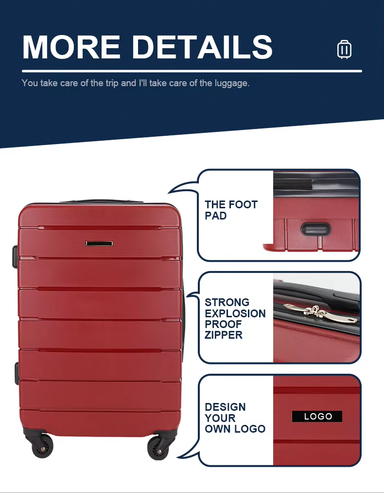 lightweight airline approved hard shell luggage set,display of various parts. the foot pad,strong explosion proof zipper,customized logo lightweight airline approved hard shell luggage set,display of various parts. the foot pad,strong explosion proof zipper,customized logo
