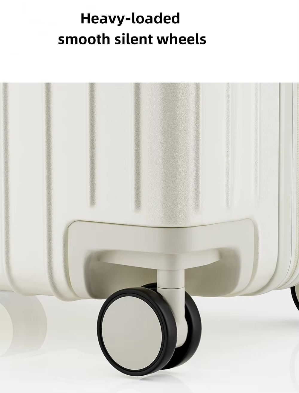 lightweight cabin luggage, 360 degree spinner mute wheels