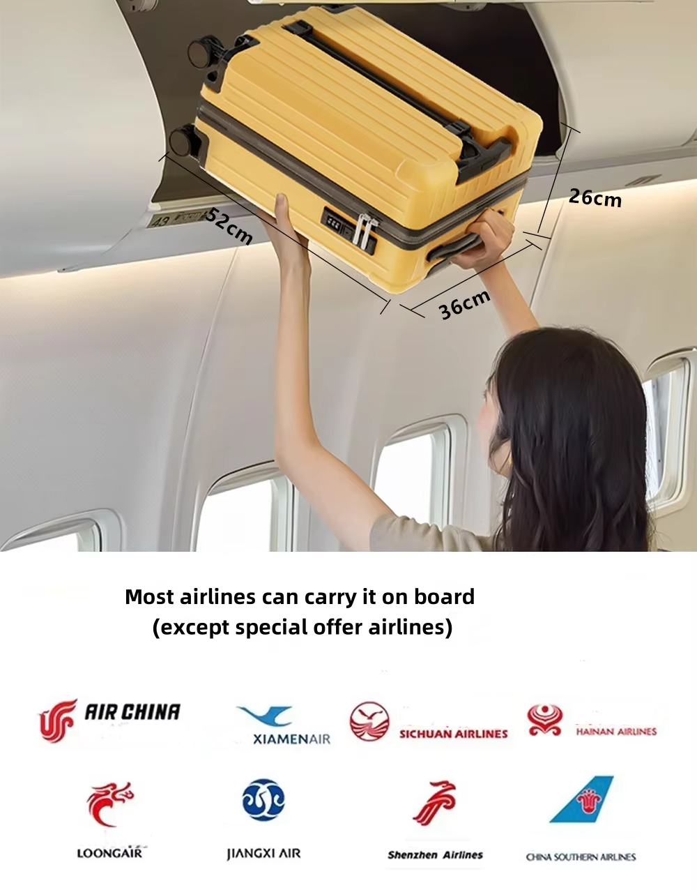 lightweight carry on suitcase,carry it on board