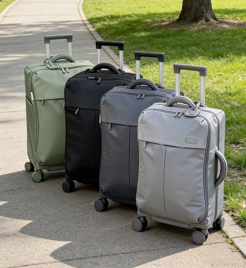 Ultra-Light Waterproof Nylon Spinner Luggage for Wholesale & OEM