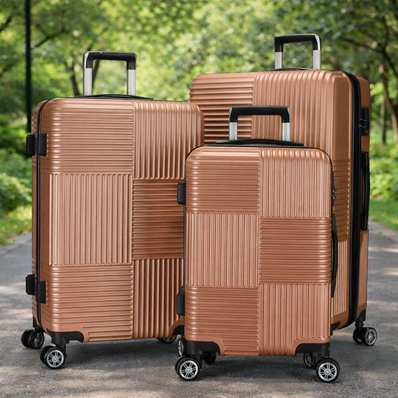 Custom Impact-Resistant Lightweight 3-Piece Hard Shell Luggage Set | OEM Manufacturer & Wholesale Supplier